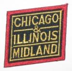 CHICAGO & ILLINOIS MIDLAND RAILROAD PATCH